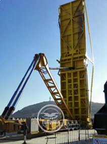 起豎油缸在用于某核電項(xiàng)目的大件起豎安裝